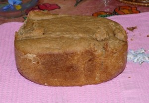 Хлеб без дрожжей в хлебопечке Панасоник