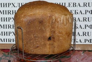 Ржаной хлеб на закваске в хлебопечке
