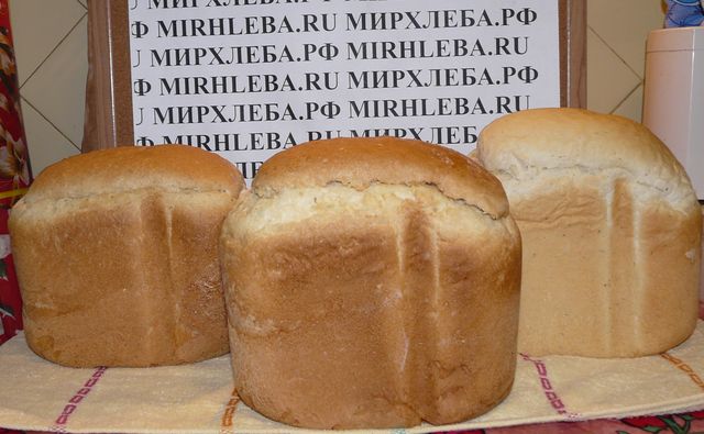 Хлеб в хлебопечке Панасоник